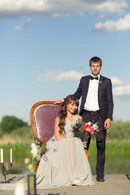 Классика, Бохо, Весенняя / Летняя в Выездная регистрация, Природа от Студия декора и флористики il Fiore Decor 9