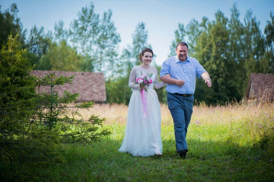 Весенняя / Летняя, Эко, Русская свадьба в Выездная регистрация, Природа от Студия декора и флористики il Fiore Decor 5