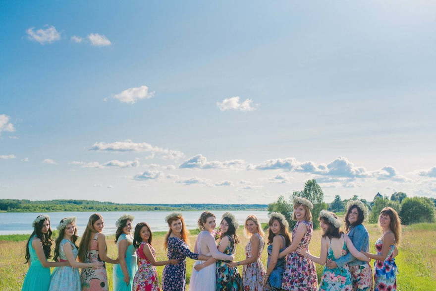 Весенняя / Летняя, Эко, Русская свадьба в Выездная регистрация, Природа от Студия декора и флористики il Fiore Decor 8