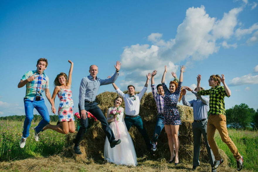 Весенняя / Летняя, Эко, Русская свадьба в Выездная регистрация, Природа от Студия декора и флористики il Fiore Decor 9