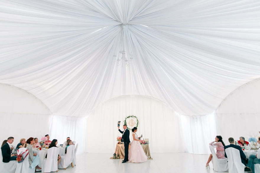 Классика, Весенняя / Летняя в Выездная регистрация, Природа, Шатер от Студия декора и флористики il Fiore Decor 9