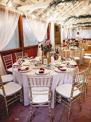 Столы и стулья гостей / Банкет в Классика, Эко от Студия декора и флористики il Fiore Decor 2