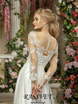 Свадебное платье Ноелла. Силуэт А-силуэт. Цвет Белый / Молочный. Вид 4