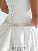 Свадебное платье Теслин. Силуэт А-силуэт. Цвет Белый / Молочный. Вид 5