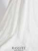 Свадебное платье Клерия. Силуэт А-силуэт. Цвет Белый / Молочный. Вид 7