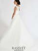Свадебное платье Шанталь 1. Силуэт А-силуэт. Цвет Белый / Молочный. Вид 2
