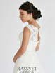 Свадебное платье Шанталь 1. Силуэт А-силуэт. Цвет Белый / Молочный. Вид 4