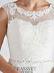 Свадебное платье Шанталь 1. Силуэт А-силуэт. Цвет Белый / Молочный. Вид 5