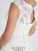 Свадебное платье Шанталь 1. Силуэт А-силуэт. Цвет Белый / Молочный. Вид 6