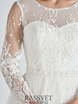 Свадебное платье Долорес. Силуэт А-силуэт. Цвет Белый / Молочный. Вид 5