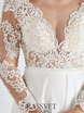 Свадебное платье Дианн. Силуэт А-силуэт. Цвет Белый / Молочный. Вид 5