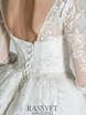Свадебное платье Альберта. Силуэт Пышное, А-силуэт. Цвет Белый / Молочный. Вид 4