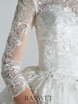 Свадебное платье Альберта. Силуэт Пышное, А-силуэт. Цвет Белый / Молочный. Вид 6
