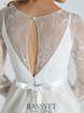 Свадебное платье Луана. Силуэт А-силуэт. Цвет Белый / Молочный. Вид 8