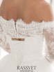 Свадебное платье Витэлия. Силуэт А-силуэт. Цвет Белый / Молочный. Вид 8