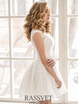 Свадебное платье Голди. Силуэт А-силуэт. Цвет Белый / Молочный. Вид 3
