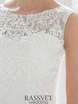 Свадебное платье Бриджет. Силуэт А-силуэт. Цвет Белый / Молочный. Вид 6