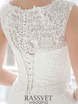 Свадебное платье Бриджет. Силуэт А-силуэт. Цвет Белый / Молочный. Вид 7