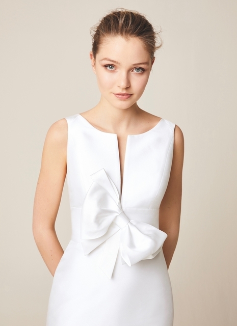 Свадебное платье 932. Силуэт Рыбка. Цвет Айвори / Капучино. Вид 3