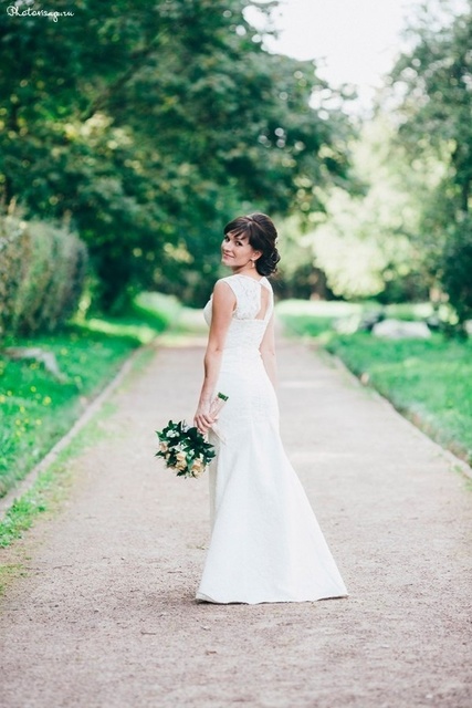 Пучок от Свадебный стилист-визажист Анна Маланичева 3