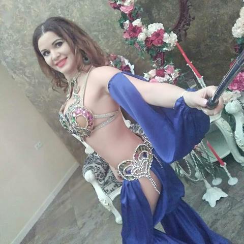 Классический танец живота и танцы с аксессуарами на свадьбу от Мулаткашоу 3