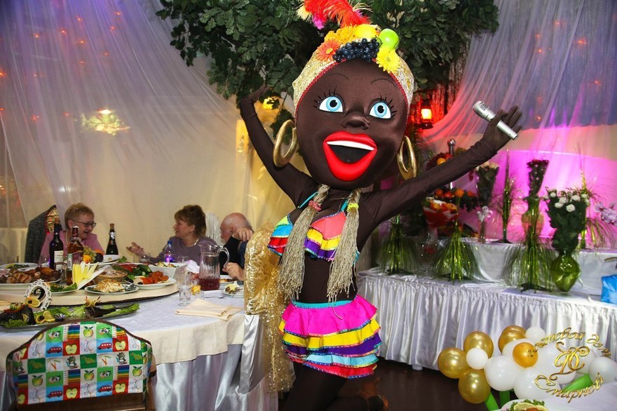 Поздравления от ростовой куклы для детей и взрослых на свадьбу от Мулаткашоу 2