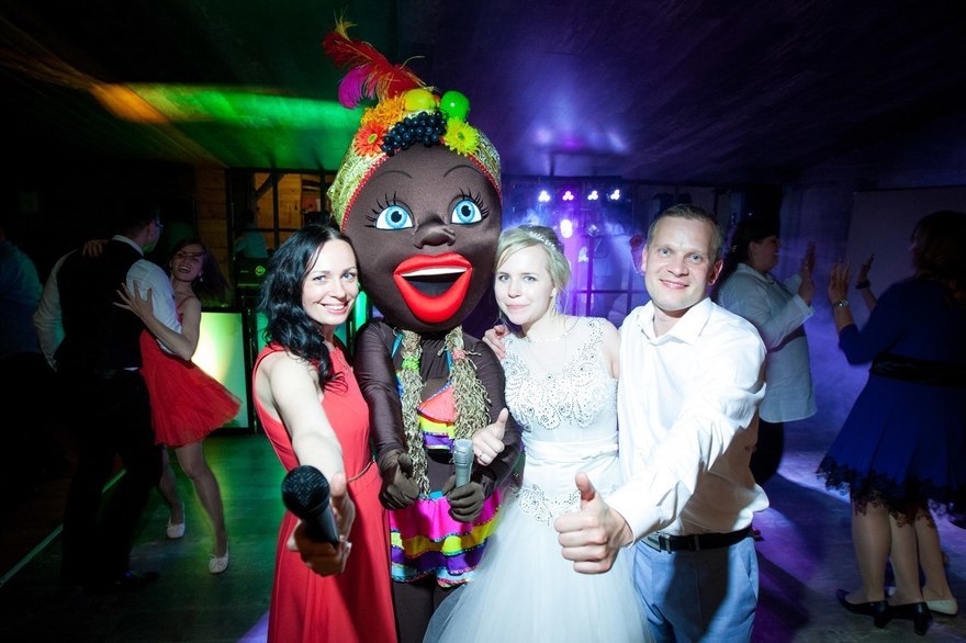 Поздравления от ростовой куклы для детей и взрослых на свадьбу от Мулаткашоу 4