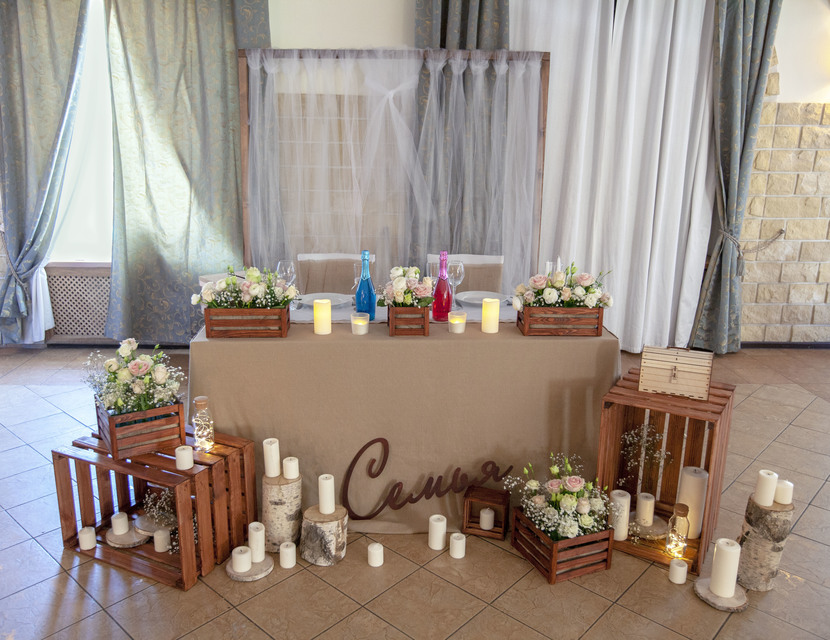 Рустик в Ресторан / Банкетный зал от Дизайн-студия DeniSOVA 5