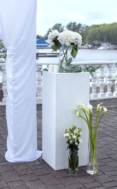 Классика в Яхт-клуб, На веранде, Природа от Дизайн-студия DeniSOVA 5