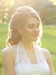 В греческом стиле, Высокие / Собранные, С плетением от Свадебный стилист-визажист Анна Маланичева 1