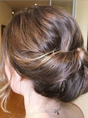 Высокие / Собранные, Локоны / Локоны на один бок, Пучок от Свадебный стилист Yanabeautym 1