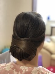 Пучок от Свадебный стилист Yanabeautym 2