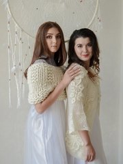 Накидка для невесты ручной вязки от Shark Styl 2