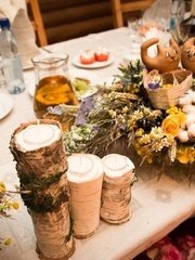 Президиум / Стол молодоженов в Рустик от Салон цветов МАК 2