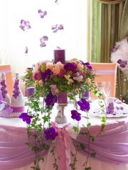 Столы и стулья гостей / Банкет в Классика от Салон цветов МАК 1