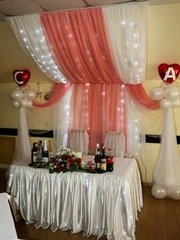 Президиум / Стол молодоженов в Классика от Салон цветов МАК 1