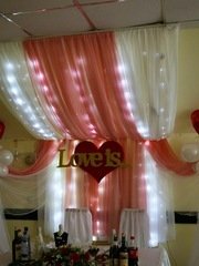 Президиум / Стол молодоженов в Классика от Салон цветов МАК 2