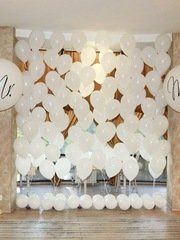 Фотозона, Задник за молодоженами в Классика от Салон цветов МАК 1