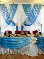 Президиум / Стол молодоженов в Классика от Салон цветов МАК 1