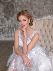 Коса / Коса-пучок, Пучок от Свадебный стилист-визажист Лидия Большакова 1