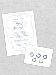 Прямоугольные / Квадратные Пригласительное на свадьбу Канат от Студия дизайна и каллиграфии To Be Dream 2