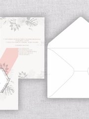 Прямоугольные / Квадратные Свадебное пригласительное Gaya от Студия дизайна и каллиграфии To Be Dream 2