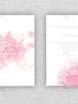Прямоугольные / Квадратные Свадебное пригласительное Розовые оттенки от Студия дизайна и каллиграфии To Be Dream 1