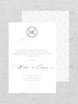 Прямоугольные / Квадратные  Свадебное пригласительное Dyre от Студия дизайна и каллиграфии To Be Dream 1
