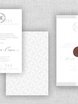 Прямоугольные / Квадратные  Свадебное пригласительное Dyre от Студия дизайна и каллиграфии To Be Dream 2