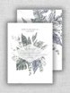 Прямоугольные / Квадратные Свадебное пригласительное Tropical Garden от Студия дизайна и каллиграфии To Be Dream 1