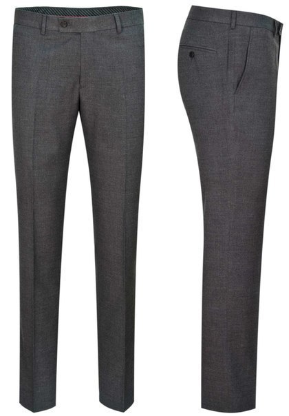 Однобортный, Тройка Свадебный серый костюм в клетку CAVALLINI от Прокат мужских костюмов BLACKTUX 4