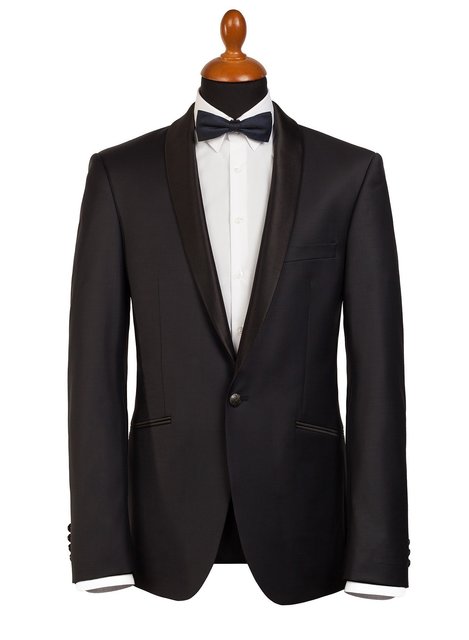 Двойка, Смокинг Свадебный смокинг BOND (DRESS CODE BLACK TIE) от Прокат мужских костюмов BLACKTUX 4