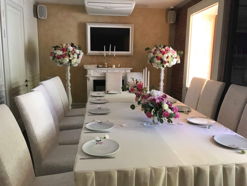 Классика в Ресторан / Банкетный зал от Студия декора и флористики Mazurdecor 4