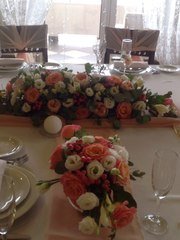 Президиум / Стол молодоженов в Классика от Студия декора и флористики Империя Счастья 2